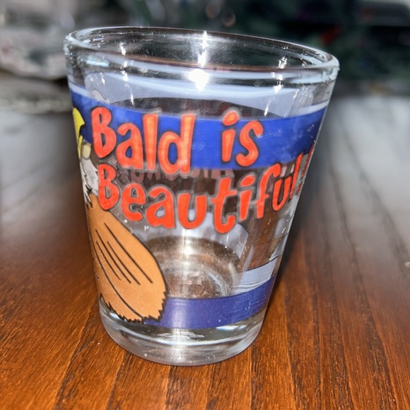 Alaska Bald is beautiful Shot glass - Picture 5 of 5